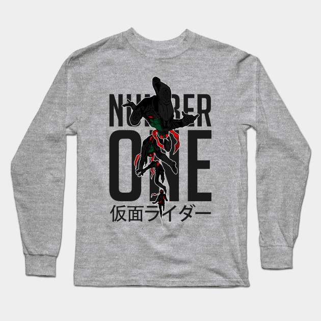 NUMBER ONE Long Sleeve T-Shirt by keenkei